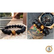 Tiger Eye Matte Bracelet for Balance & Creativity | Brahmatells - BrahmatellsStore