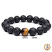 Tiger Eye Matte Bracelet for Balance & Creativity | Brahmatells - BrahmatellsStore