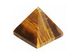 Tiger Eye Stone Pyramid 40-50 gm, Crystal Healing Gemstone - BrahmatellsStore