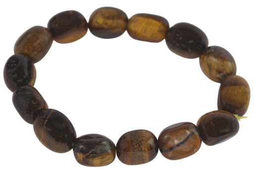 Tiger Eye Tumble Bracelet for Balance | Brahmatells - BrahmatellsStore