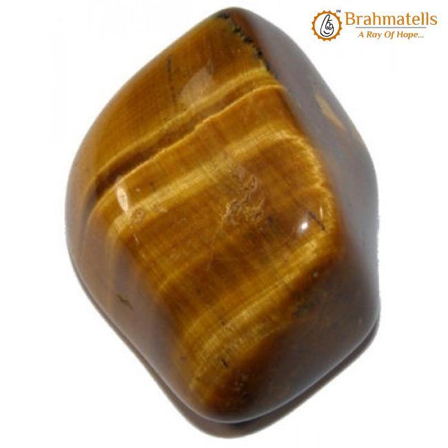 Tiger Eye Tumble for Balance | Brahmatells - BrahmatellsStore