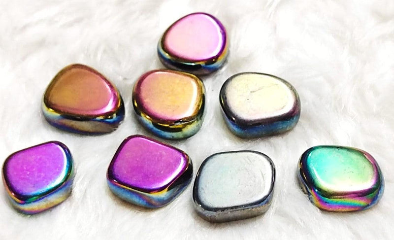 Titanium Aura Quartz Tumble - BrahmatellsStore