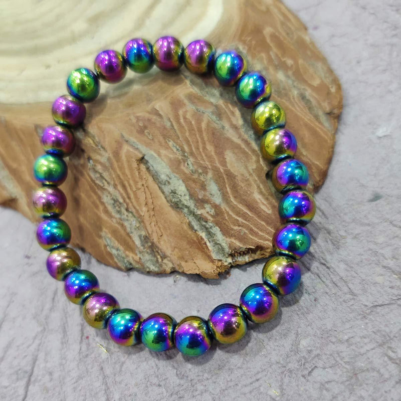 Titanium Hematite Bracelet - BrahmatellsStore