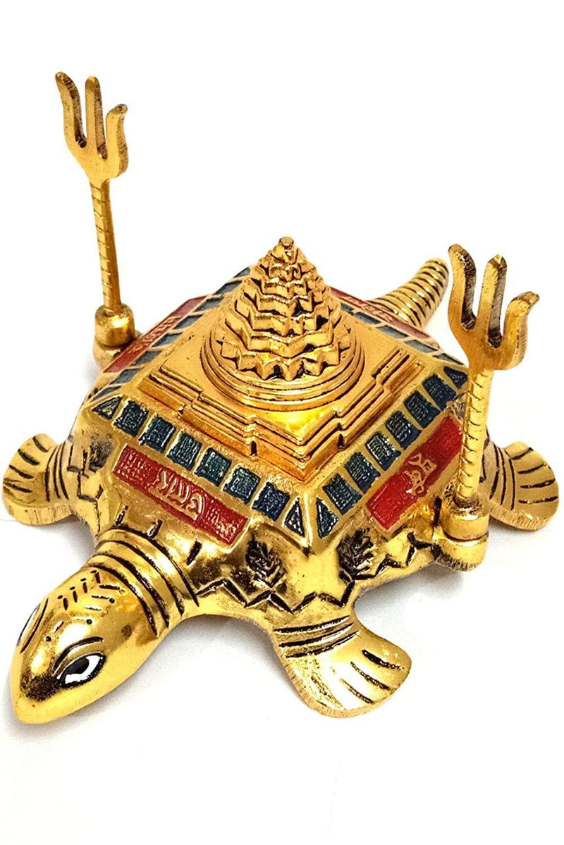 Tortoise meru shri Yantra bherav Kachua, for Good Luck - BrahmatellsStore
