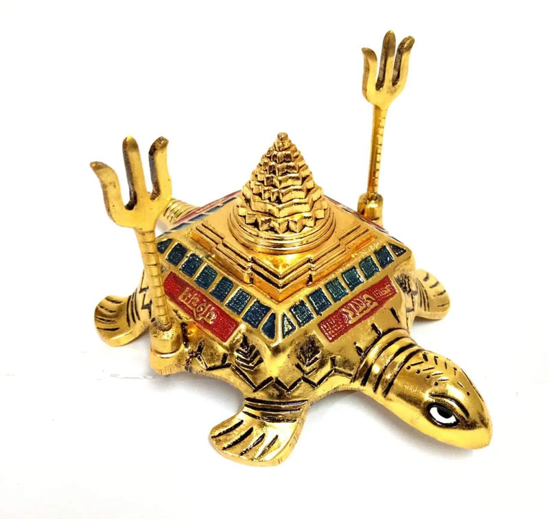 Tortoise meru shri Yantra bherav Kachua, for Good Luck - BrahmatellsStore