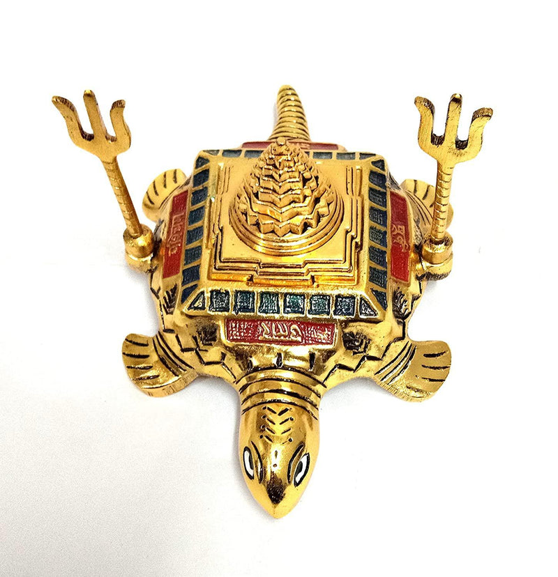Tortoise meru shri Yantra bherav Kachua, for Good Luck - BrahmatellsStore