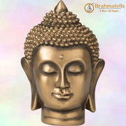 Tranquil Buddha Face Figurine - BrahmatellsStore