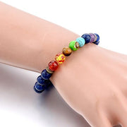 Triple Protection 7 Chakra Beads Bracelet - Balance & Harmony - BrahmatellsStore