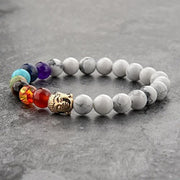 Triple Protection 7 Chakra Beads Bracelet - Balance & Harmony - BrahmatellsStore