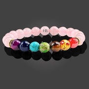 Triple Protection 7 Chakra Beads Bracelet - Balance & Harmony - BrahmatellsStore