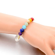 Triple Protection 7 Chakra Beads Bracelet - Balance & Harmony - BrahmatellsStore