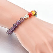 Triple Protection 7 Chakra Beads Bracelet - Balance & Harmony - BrahmatellsStore