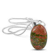 Unakite Pendant - BrahmatellsStore