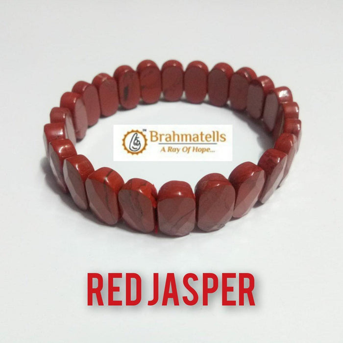 Unleash Your Inner Strength with Energized Red Jasper Bracelet - BrahmatellsStore