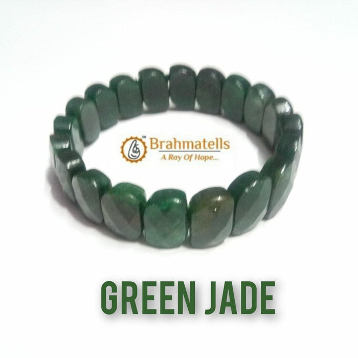 Unlock Prosperity with Energized Green Jade Bracelet | Brahmatells - BrahmatellsStore