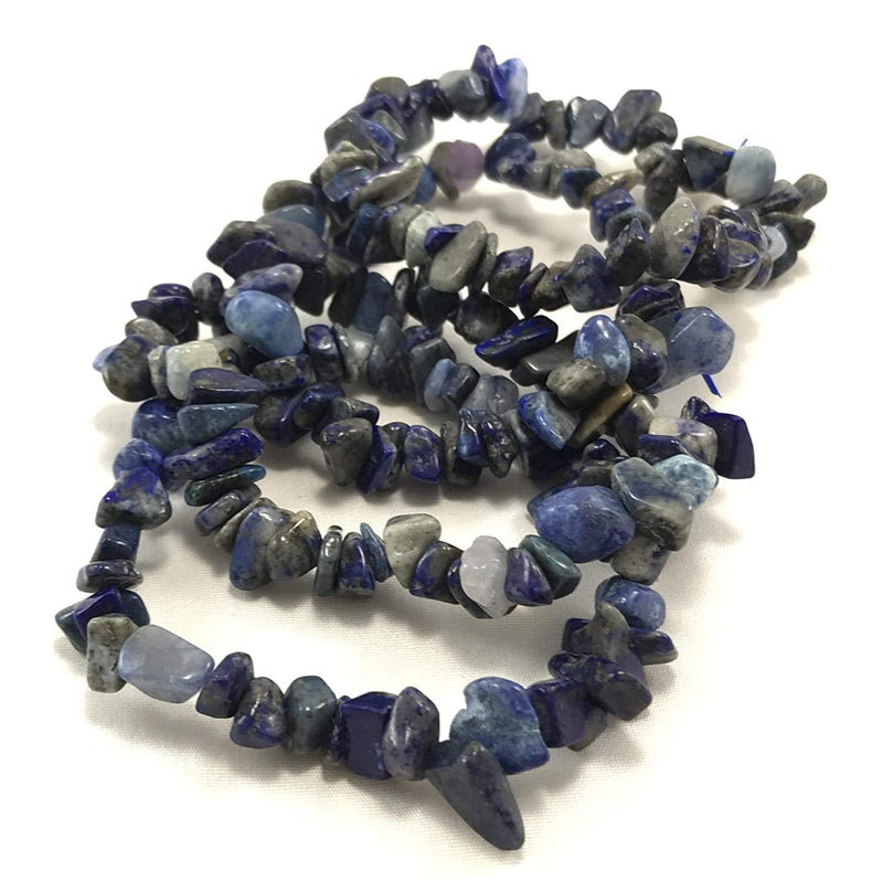 Unlock Your True Potential with Energized Sodalite Chips Bracelet | Brahmatells - BrahmatellsStore