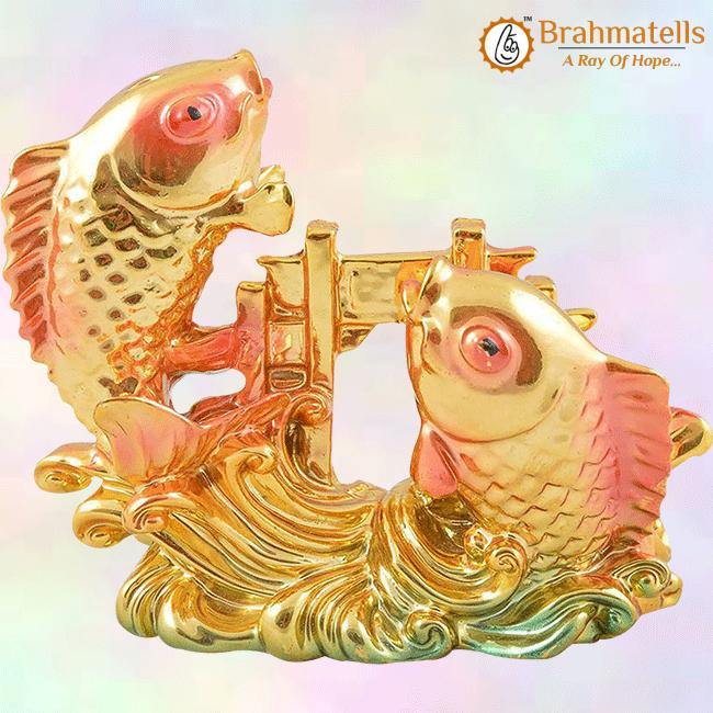 Vastu Feng Shui Colorful Fish For Good Luck And Prosperity - BrahmatellsStore