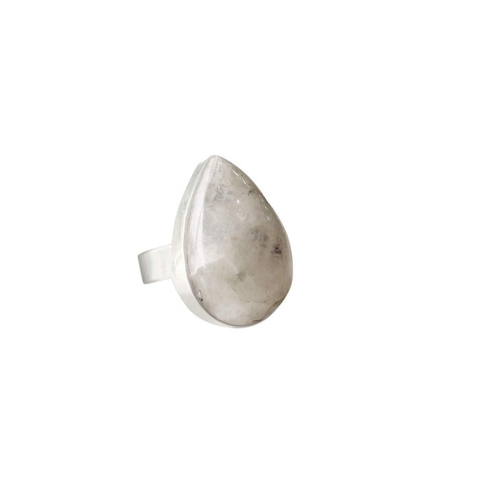 Versatile Crystal Stone Adjustable Rings - Diverse Shapes & Colors | Brahmatells - BrahmatellsStore