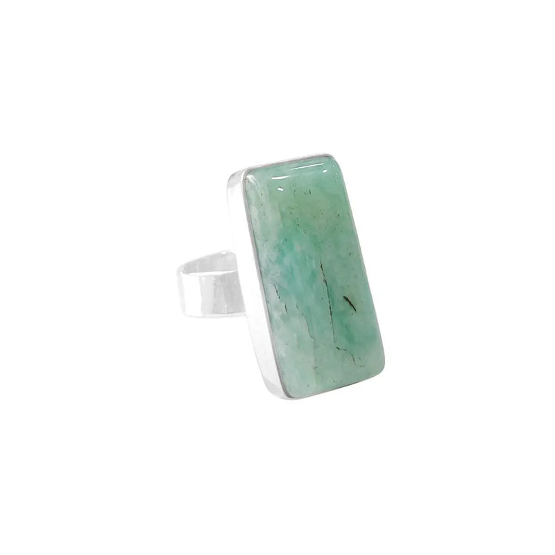 Versatile Crystal Stone Adjustable Rings - Diverse Shapes & Colors | Brahmatells - BrahmatellsStore