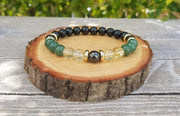 Wealth Bracelet - Prosperity & Abundance, Magnetite - BrahmatellsStore
