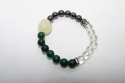 Wealth Magnet Bracelet: Citrine, Quartz, and Aventurine | Brahmatells - BrahmatellsStore