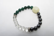 Wealth Magnet Bracelet: Citrine, Quartz, and Aventurine | Brahmatells - BrahmatellsStore