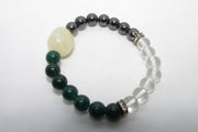 Wealth Magnet Bracelet: Citrine, Quartz, and Aventurine | Brahmatells - BrahmatellsStore