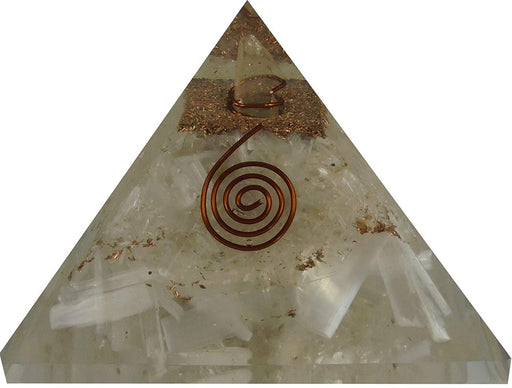 White Crystal Pyramid - BrahmatellsStore
