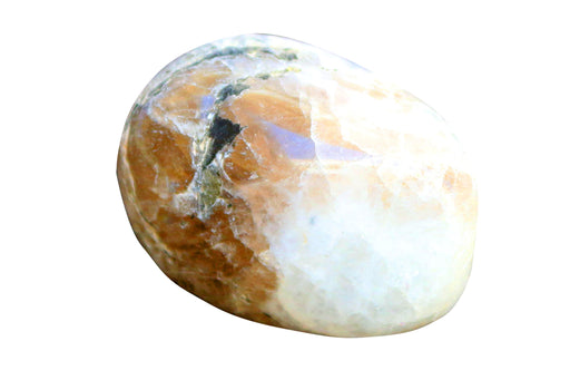 White Garnet Tumble - BrahmatellsStore