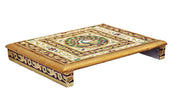 Wood Pooja Chowki (Multicolour ) - BrahmatellsStore