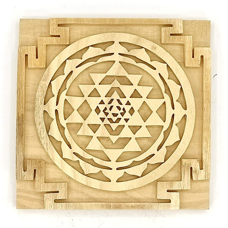 Wood Sriparni Sri Yantra - BrahmatellsStore