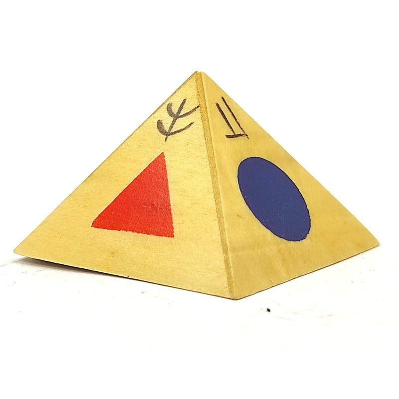 Wooden Pyramid Symbol Remedies - BrahmatellsStore