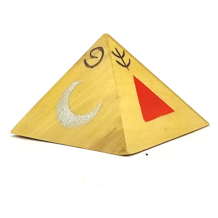 Wooden Pyramid Symbol Remedies - BrahmatellsStore