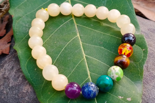 Yellow Calcite Chakra Healing Bracelet – GemsAwakening