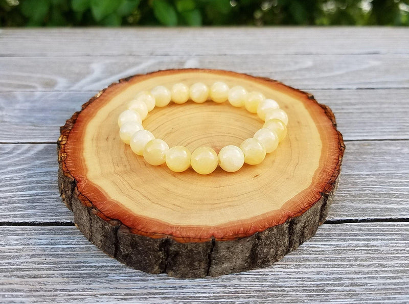 Yellow Calcite Bracelet for Clarity & Inspiration | Brahmatells - BrahmatellsStore