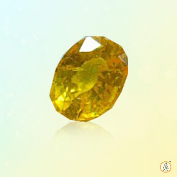 Yellow sapphire dijon BTYS114GSM - BrahmatellsStore