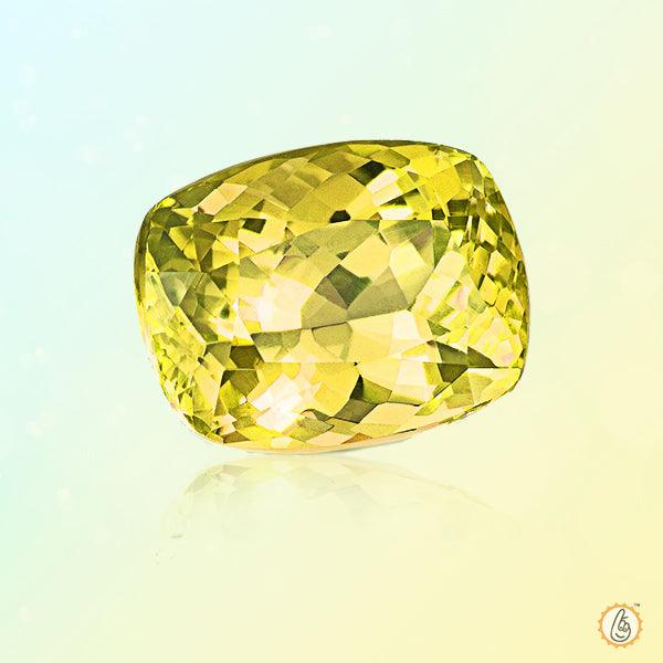 Yellow sapphire mustard BTYS105GSM - BrahmatellsStore