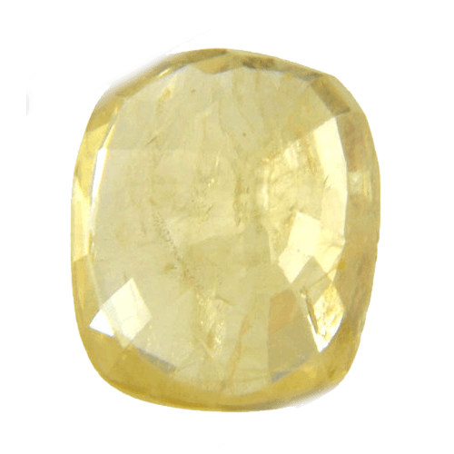 Yellow sapphire natural BTYS109GSM - BrahmatellsStore