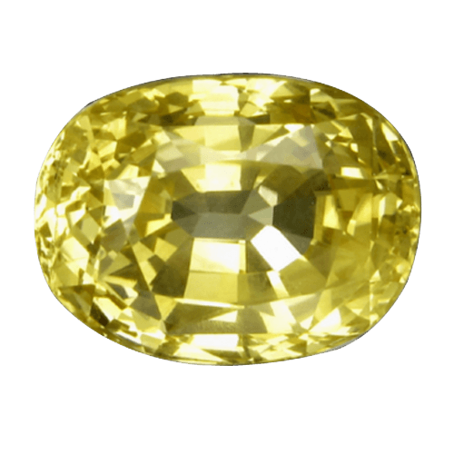 Yellow sapphire soft-square BTYS101GSM - BrahmatellsStore