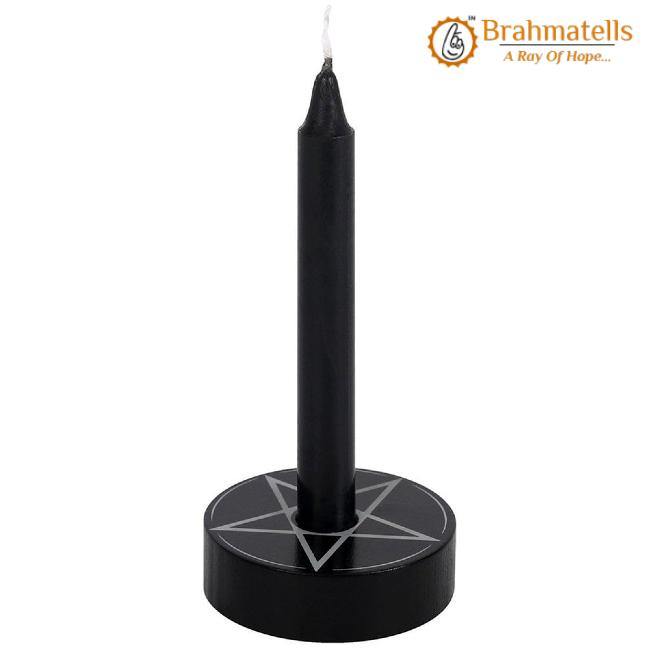 Black Protection Spell Candle set of 10 - BrahmatellsStore