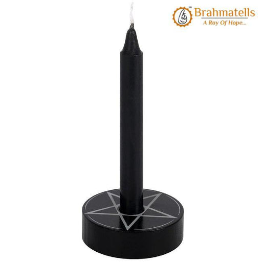 Black Protection Spell Candle set of 10 - BrahmatellsStore