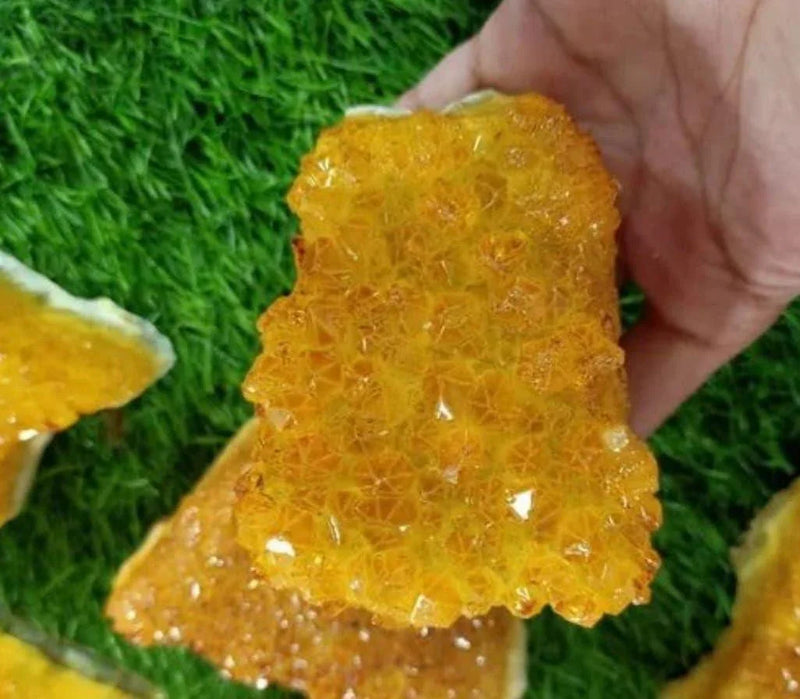 Citrine Clusters for Positive Energy | Brahmatells - BrahmatellsStore