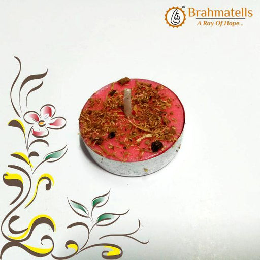 Pink Tea Light Candle - BrahmatellsStore