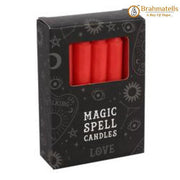 Red Love Spell Candle Pack of 10 - BrahmatellsStore