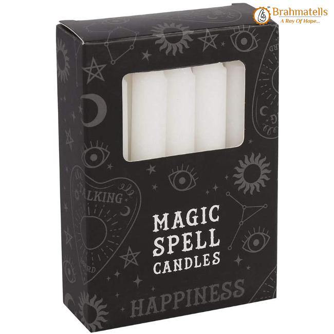 White Healing Spell Candle Pack of 10 - BrahmatellsStore